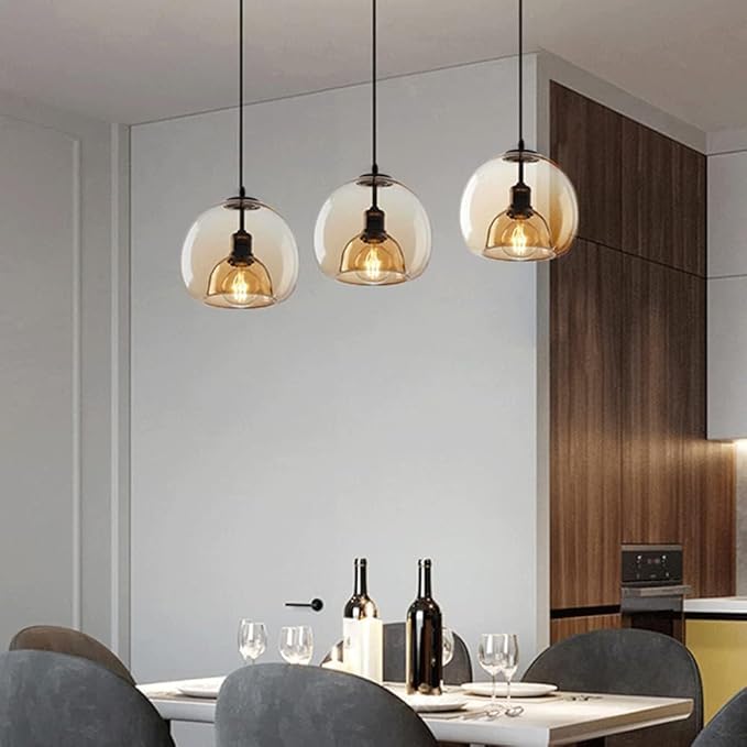 Suspension en verre fumé OPIA